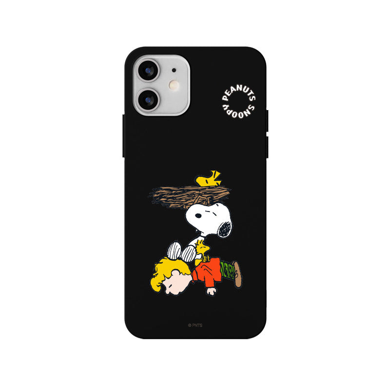 Peanuts Snoopy Liquid Silicone Soft Color Jelly Case Cover