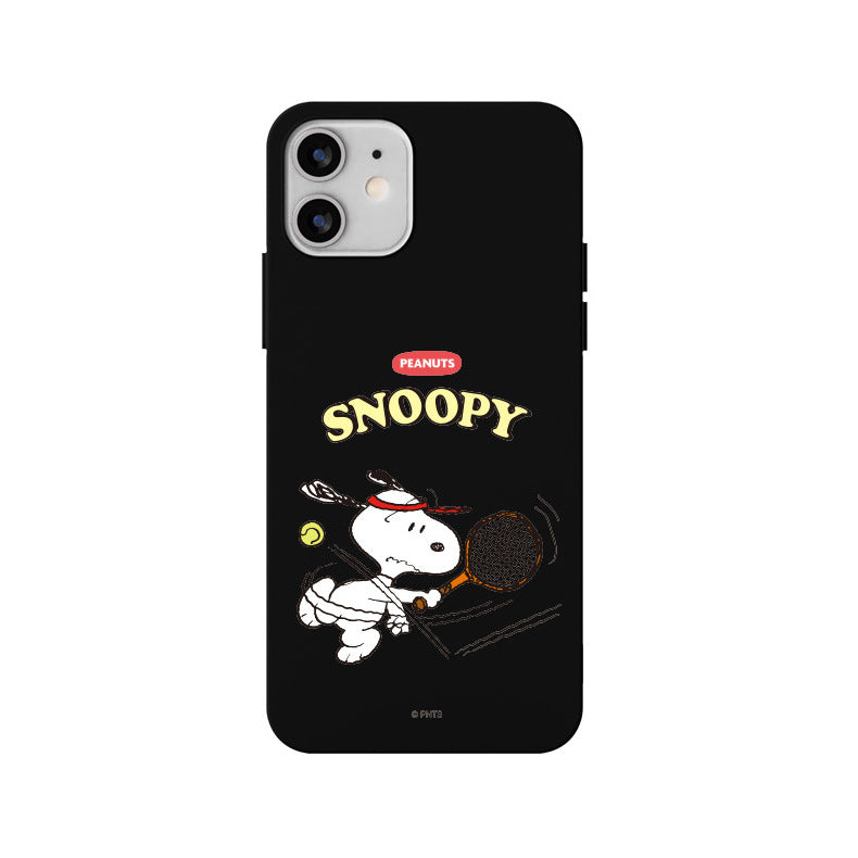 Peanuts Snoopy Liquid Silicone Soft Color Jelly Case Cover