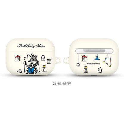 Sanrio Characters Relax Room Hard Apple AirPods Charging Case Cover