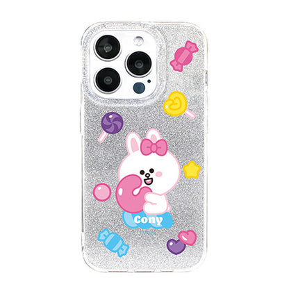 Line Friends Glitter Shining Case Protective Cover