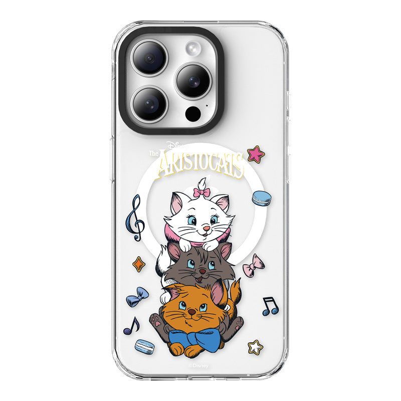 Disney Animation MagSafe Shockproof Transparent Case Cover