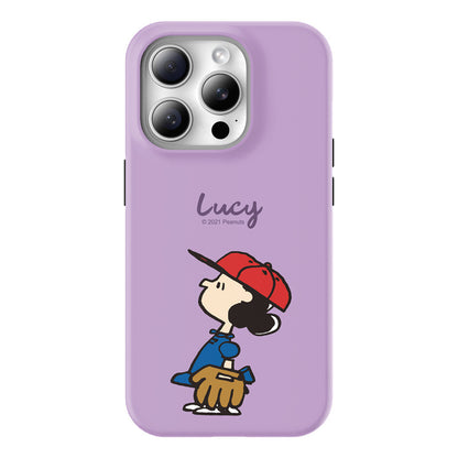 Snoopy Guard Up Shockproof TPU+PC Dual Layer Combo Case Cover