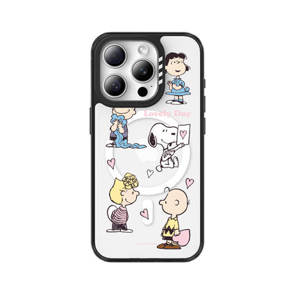 Peanuts Snoopy MagSafe Clear Shockproof Case Cover