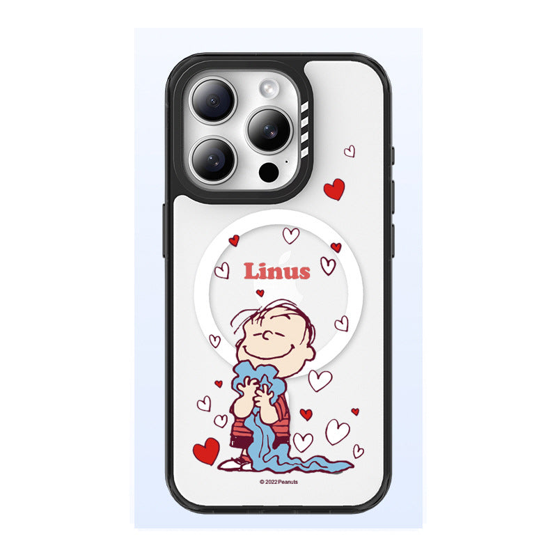 Peanuts Snoopy MagSafe Clear Shockproof Case Cover