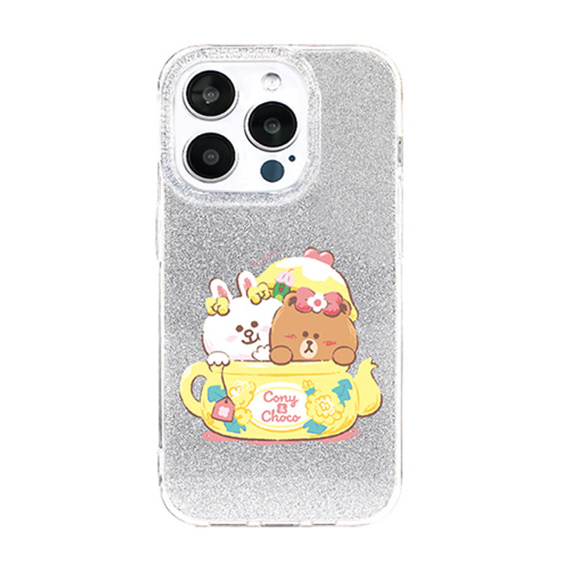 Line Friends Glitter Shining Case Protective Cover