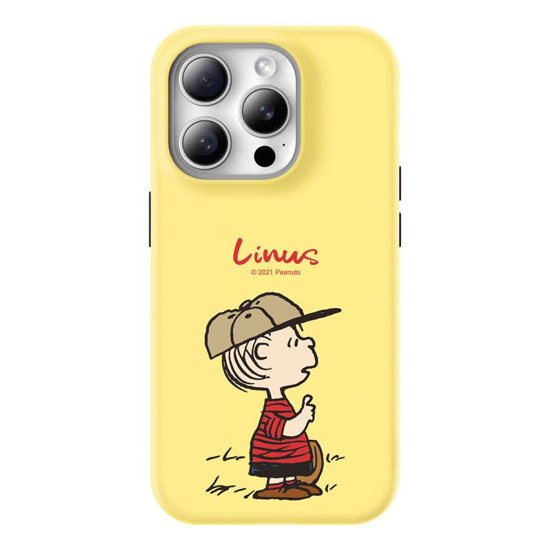 Snoopy Guard Up Shockproof TPU+PC Dual Layer Combo Case Cover