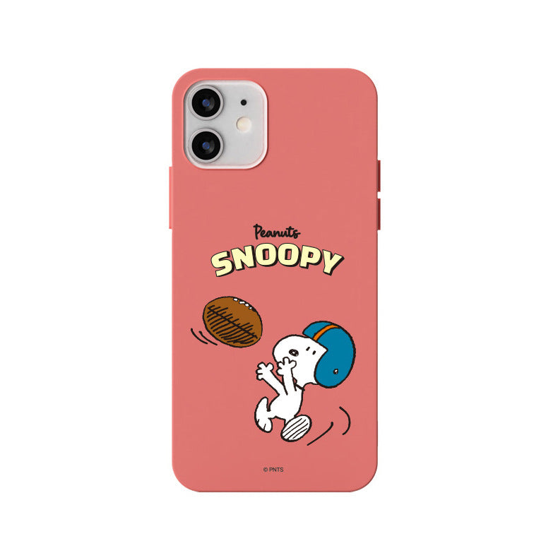 Peanuts Snoopy Liquid Silicone Soft Color Jelly Case Cover