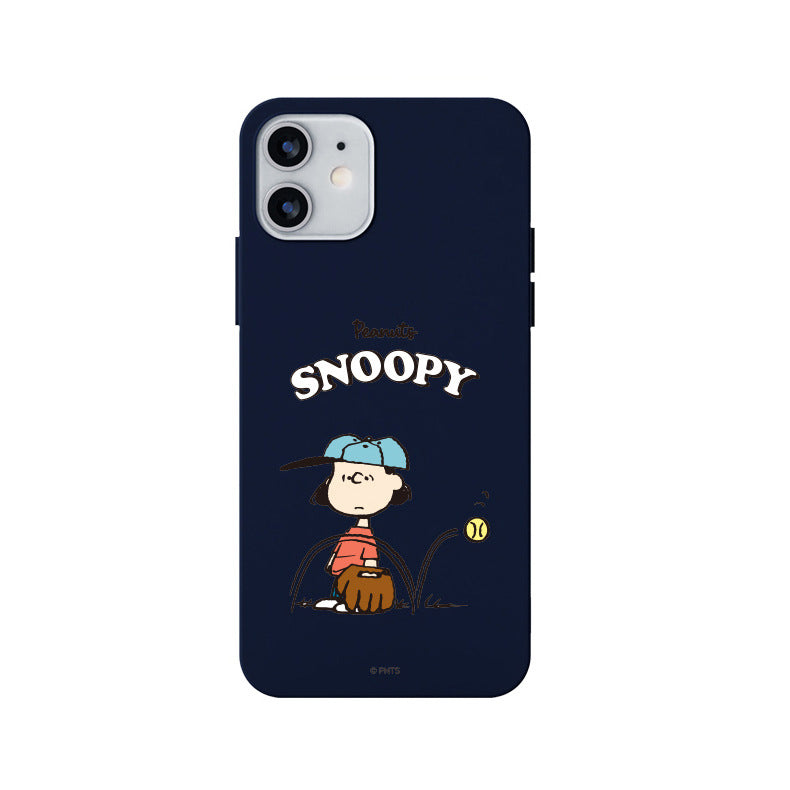 Peanuts Snoopy Liquid Silicone Soft Color Jelly Case Cover