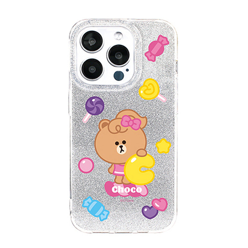 Line Friends Glitter Shining Case Protective Cover