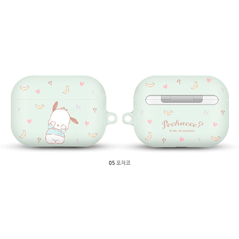 Sanrio Characters Peek-A-Boo Hard Apple AirPods Charging Case Cover