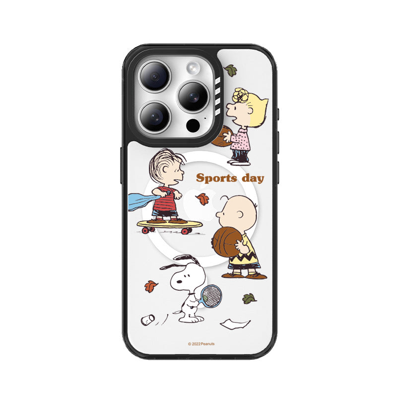 Peanuts Snoopy MagSafe Clear Shockproof Case Cover