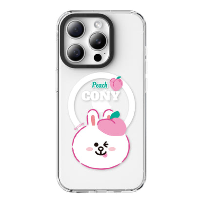 Line Friends Fruit MagSafe Shockproof Transparent Case Cover