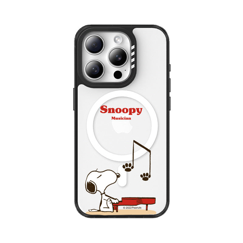 Peanuts Snoopy MagSafe Clear Shockproof Case Cover