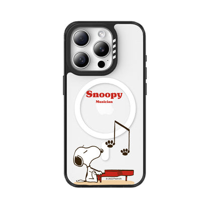 Peanuts Snoopy MagSafe Clear Shockproof Case Cover