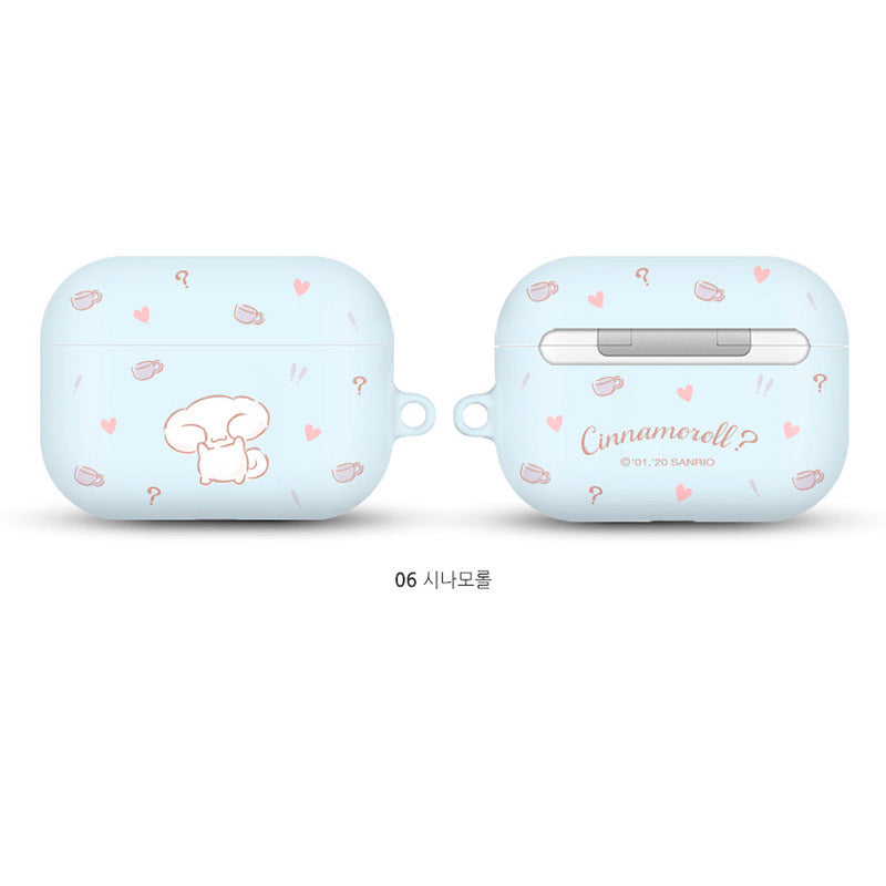 Sanrio Characters Peek-A-Boo Hard Apple AirPods Charging Case Cover