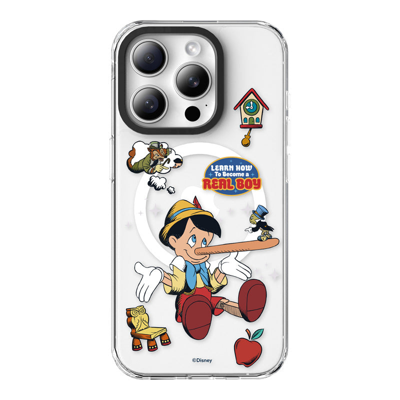 Disney Animation MagSafe Shockproof Transparent Case Cover