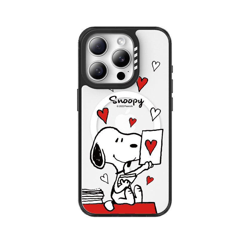 Peanuts Snoopy MagSafe Clear Shockproof Case Cover