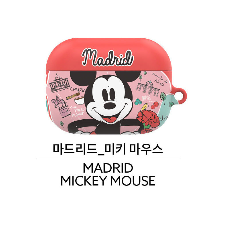 Disney Mickey & Friends Let's Travel Apple AirPods Charging Case Cover