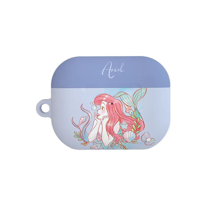 Disney Princess Watercolor Apple AirPods Charging Case Cover