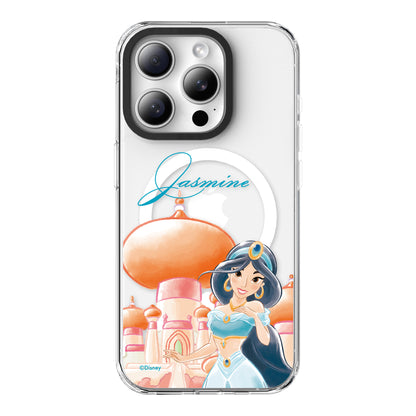 Disney Princess MagSafe Shockproof Transparent Case Cover