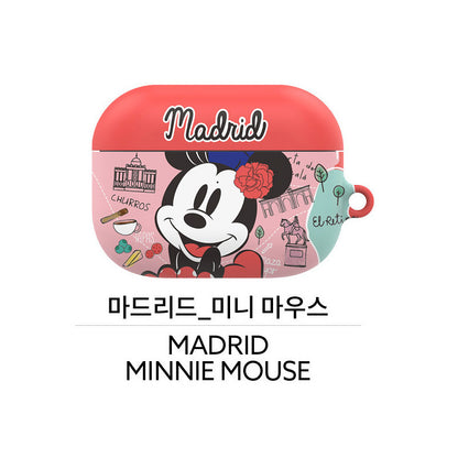 Disney Mickey & Friends Let's Travel Apple AirPods Charging Case Cover