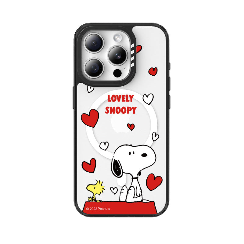 Peanuts Snoopy MagSafe Clear Shockproof Case Cover