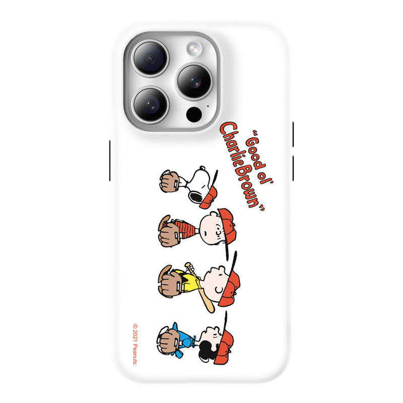 Snoopy Guard Up Shockproof TPU+PC Dual Layer Combo Case Cover