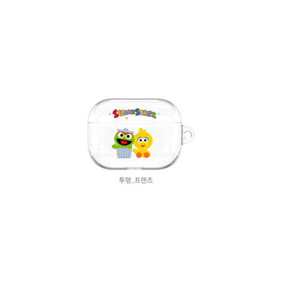 Sesame Street Clear Apple AirPods Charging Case Cover