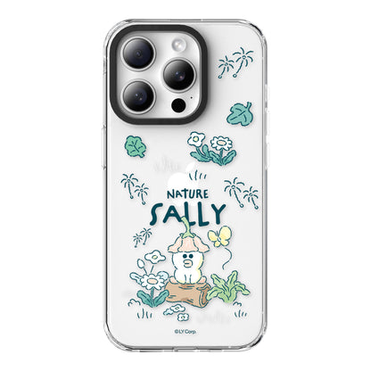 Line Friends Green MagSafe Shockproof Transparent Case Cover