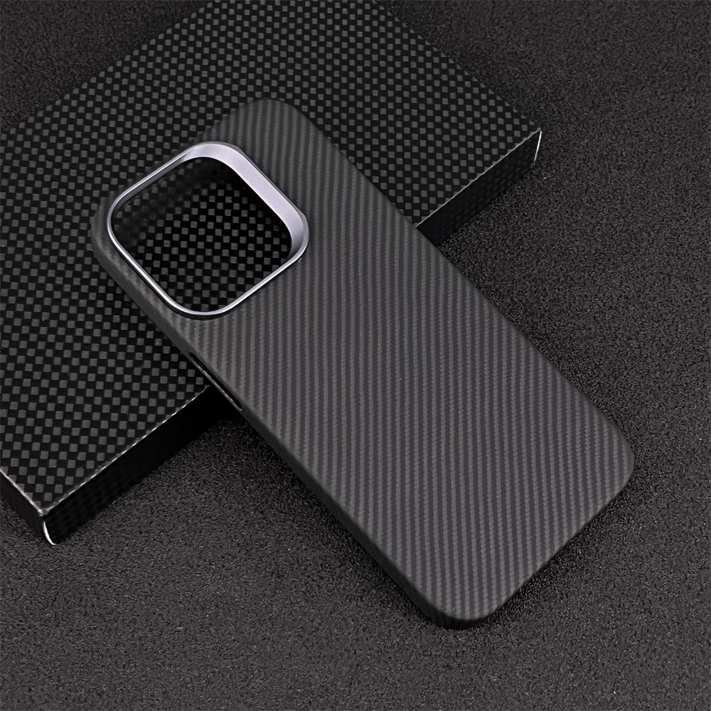 Oatsbasf Luxury Pure Carbon Fiber Case for Apple iPhone 15 series