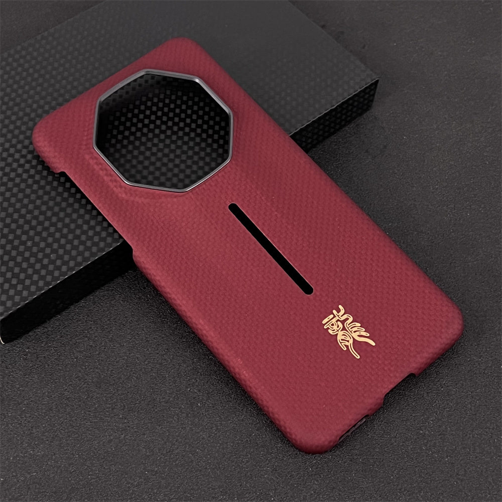 Oatsbasf Luxury Pure Aramid Fiber Case for Huawei Mate 60 RS Ultimate Design