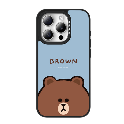 Line Friends Big Face MagSafe Shockproof Protective Case Cover