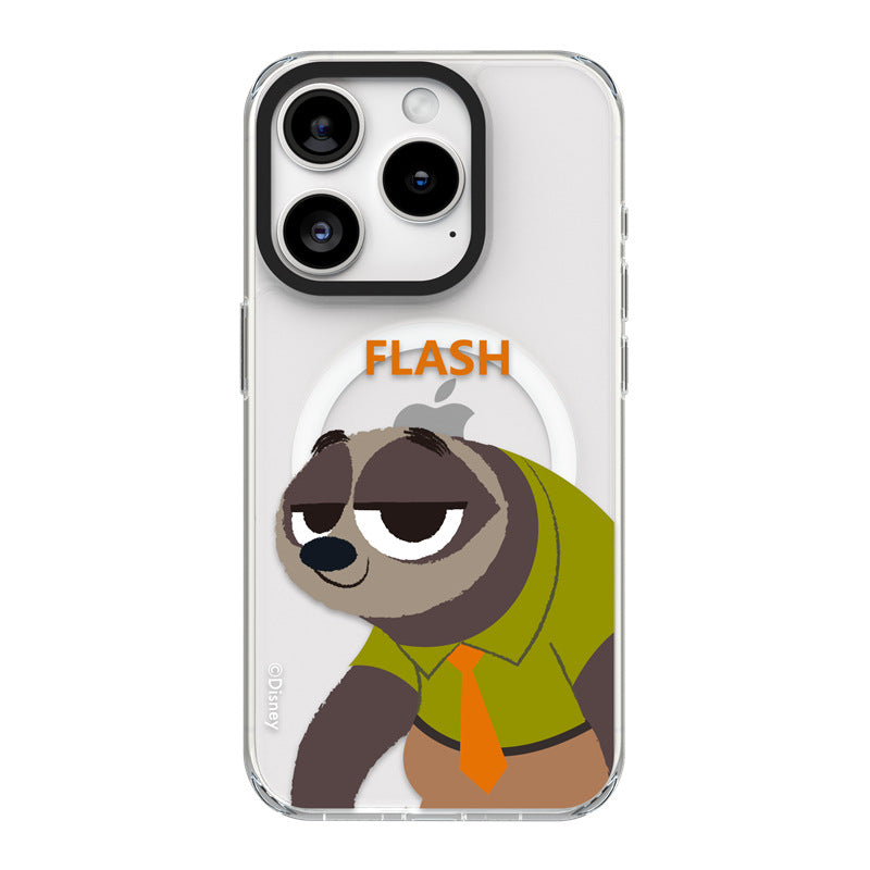 Disney Zootopia MagSafe Shockproof Transparent Case Cover