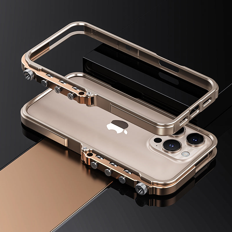 Armor King Trigger Mechanical Armor Premium Metal Bumper Case