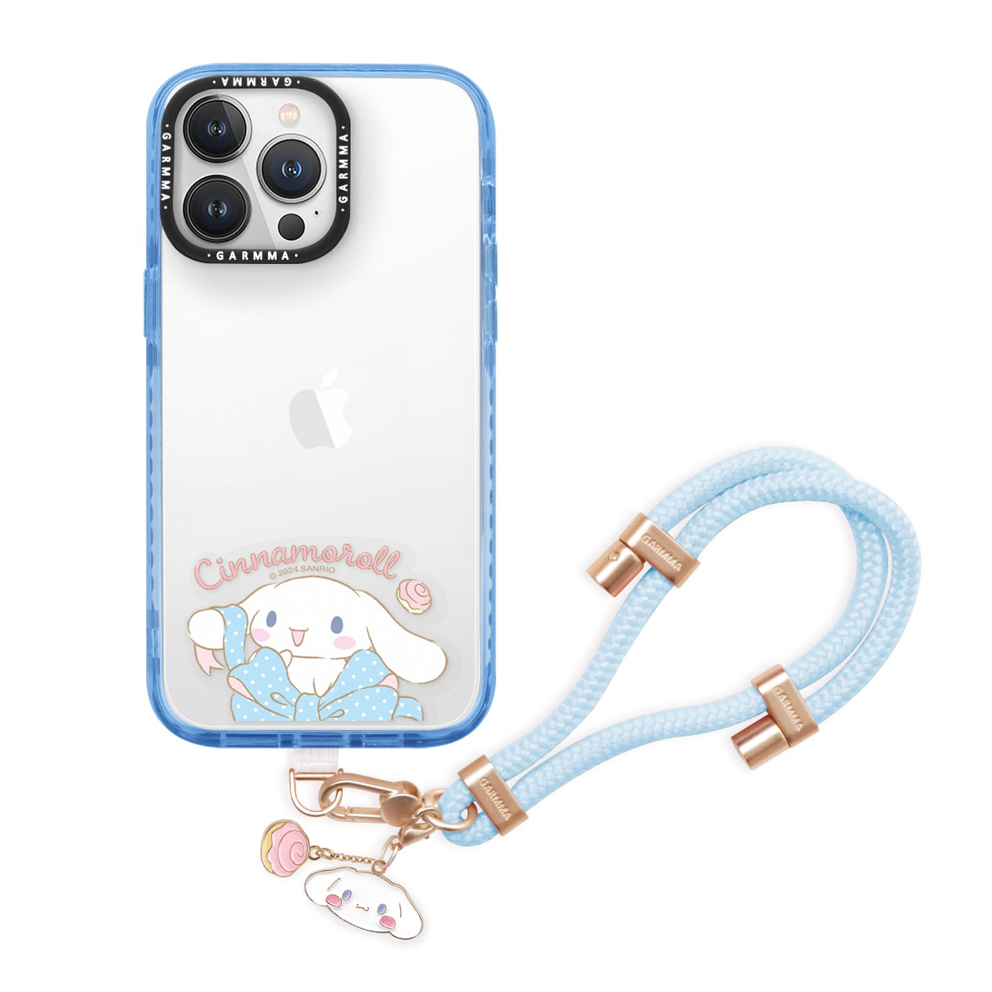 GARMMA Sanrio Characters Metal Charm Buckle Strap Adjustable Phone Lanyard