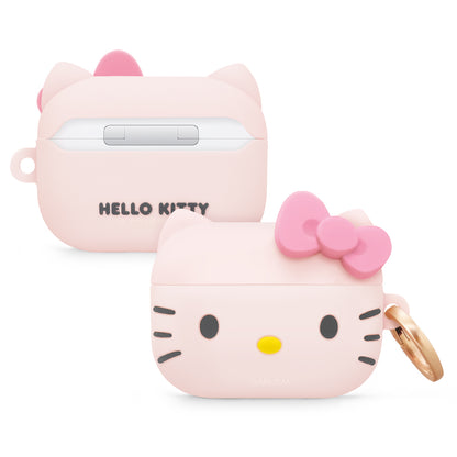 GARMMA Sanrio Characters Shockproof Apple AirPods Pro 2/1 Charging Case Cover with Carabiner Clip