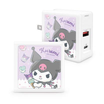 GARMMA Sanrio Characters Dual Ports GaN 65W PD Fast Charger