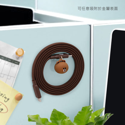 GARMMA Line Friends 60W Type-C to Type-C Magnetic PD Fast Charging Cable