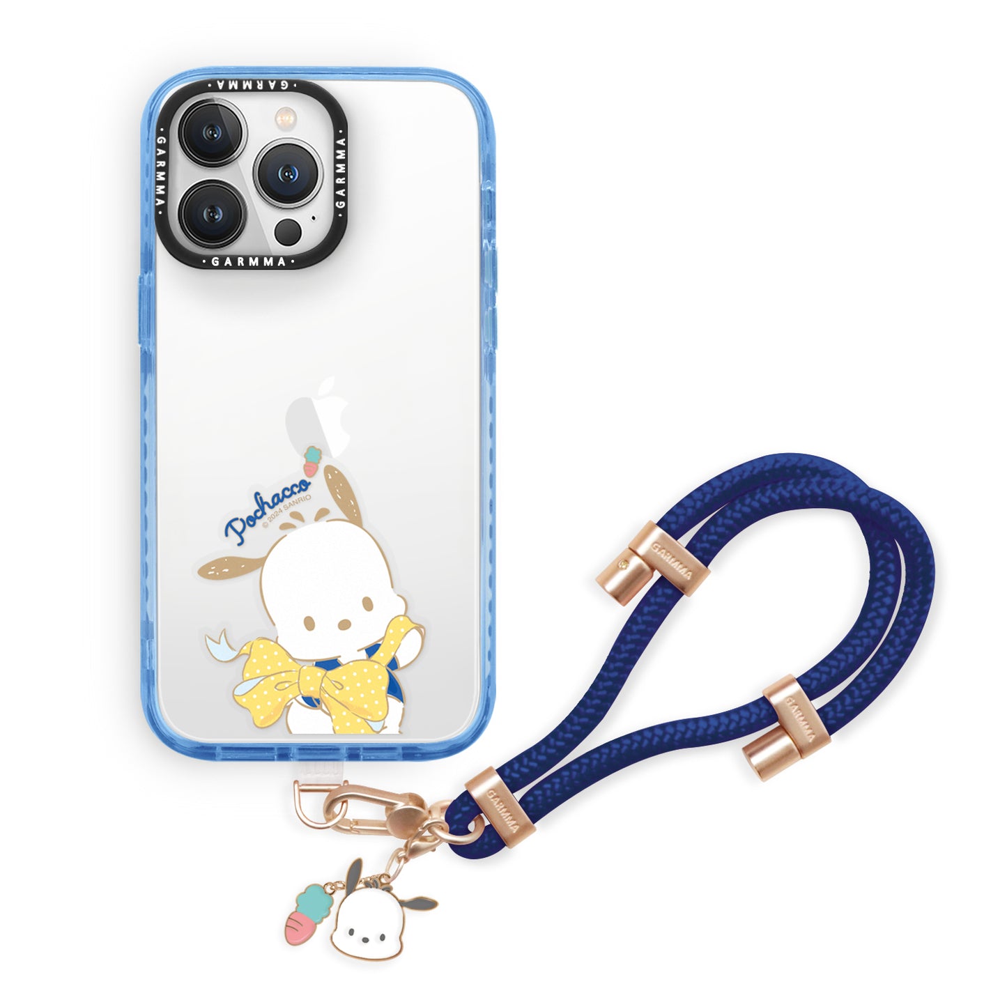 GARMMA Sanrio Characters Metal Charm Buckle Strap Adjustable Phone Lanyard