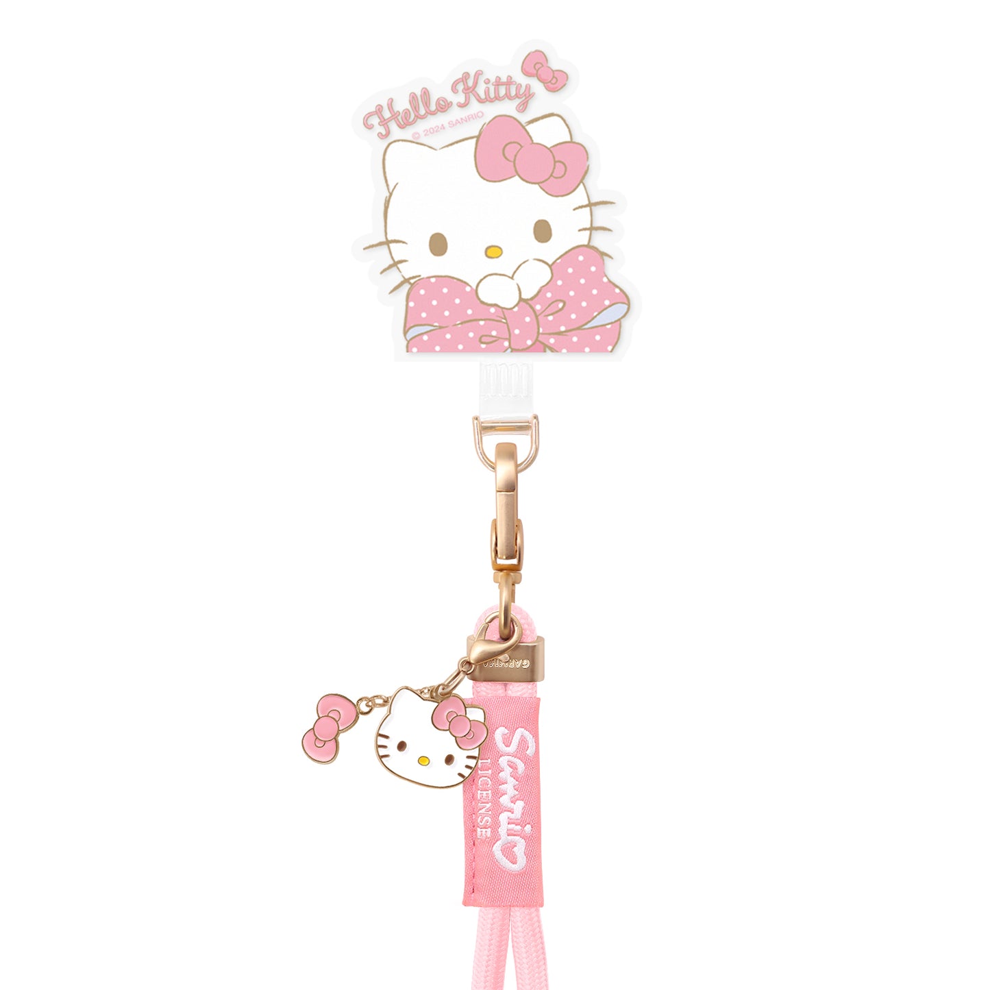 GARMMA Sanrio Characters Metal Charm Phone Buckle Strap Adjustable Lanyard