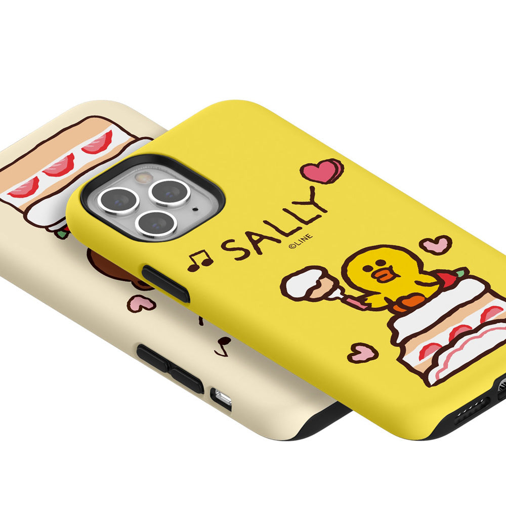 Line Friends Petit Sweets Dual Layer TPU+PC Shockproof Guard Up Combo Case Cover