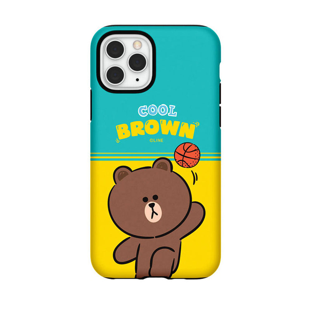 Line Friends Play Dual Layer TPU PC Shockproof Guard Up Combo Case