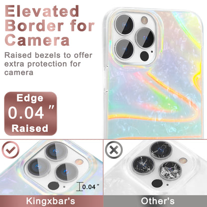 KINGXBAR Shell Holographic Shockproof Case Cover