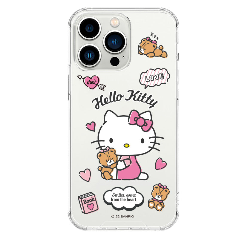 UKA Sanrio Characters Shockproof Air Cushion TPU+PC Clear Back Case Cover