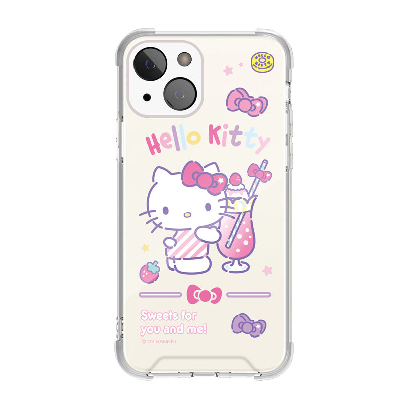 UKA Sanrio Characters Shockproof Air Cushion TPU+PC Clear Back Case Cover