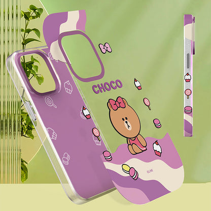 Line Friends IMD All-inclusive Shockproof Protective Case Cover