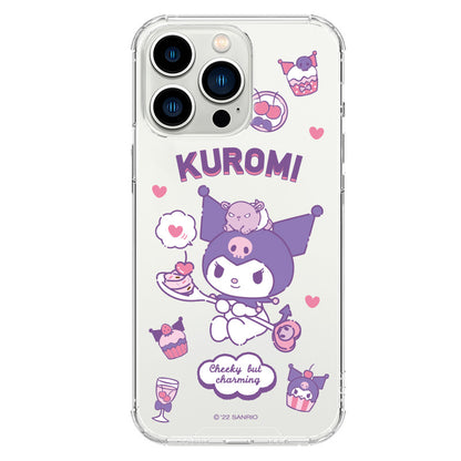 UKA Sanrio Characters Shockproof Air Cushion TPU+PC Clear Back Case Cover