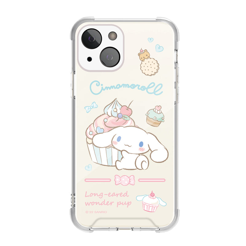 UKA Sanrio Characters Shockproof Air Cushion TPU+PC Clear Back Case Cover