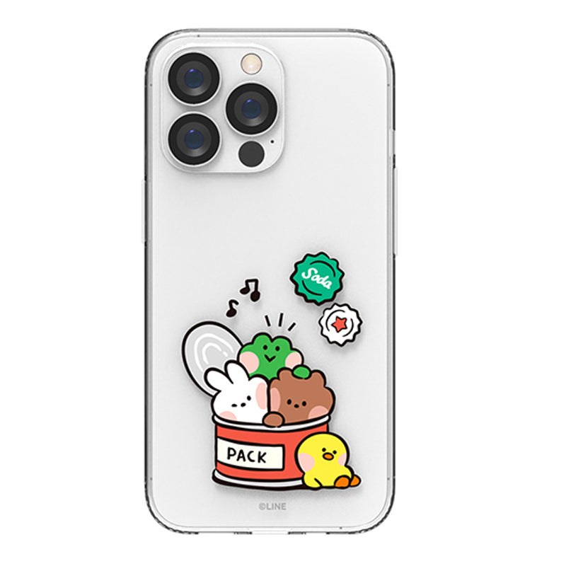 Line Friends minini Clear Case Cover