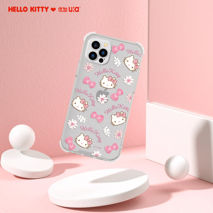 UKA Sanrio Characters Shockproof Air Cushion TPU+PC Clear Back Case Cover